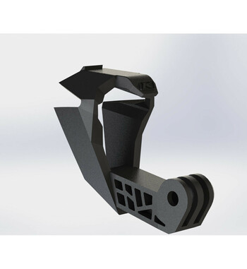 Soporte de GoPro para casco KLiM F3 y F3 Carbon