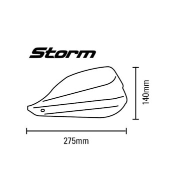 Paramanos Barkbusters VPS para Ducati Multistrada V4