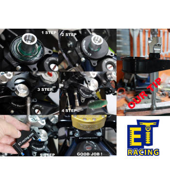 Soporte Amortiguador de dirección para KTM 690/Husqvarna 701