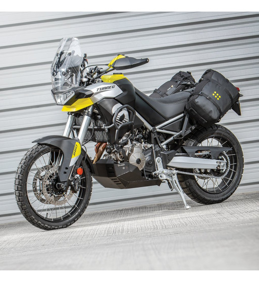 Soporte kriega y eliminador estribos acompañante Aprilia Tuareg 660 Soporte kriega y eliminador estribos acompañante Aprilia Tuareg 660