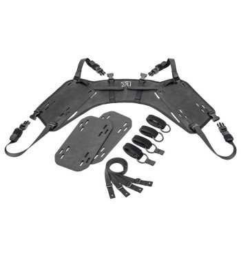 Pack OS-Kriega Universal: Soporte OS Base + Alforjas OS