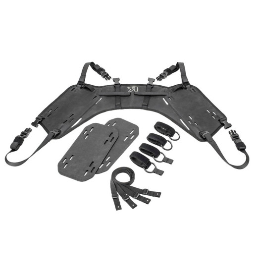 Pack OS-Kriega Universal: Soporte OS Base + Alforjas OS