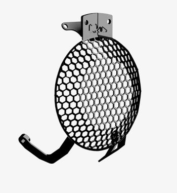 Protector de faro para BMW R12 G/S